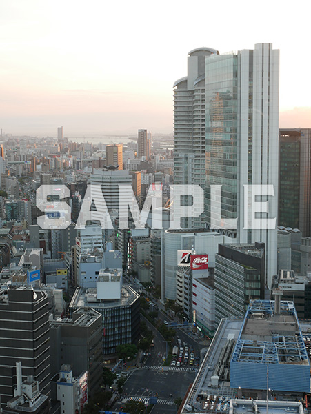 大阪駅前国道2号線 夕景 2